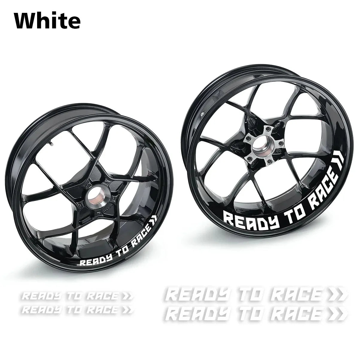 Reflective Motorcycle Wheel Stickers Hub Decals For KTM Ready To Race R2R Super Adventure Duke 690 790 890 Rc1290 390 1190 Rc8