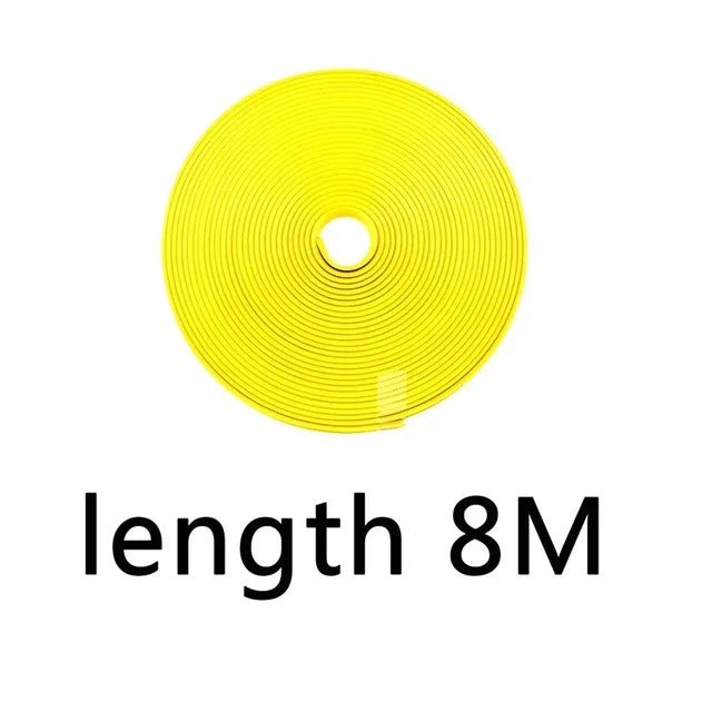 Automotive wheel hub decorative strip protective ring tire protective ring modification universal tire anti-collision strip