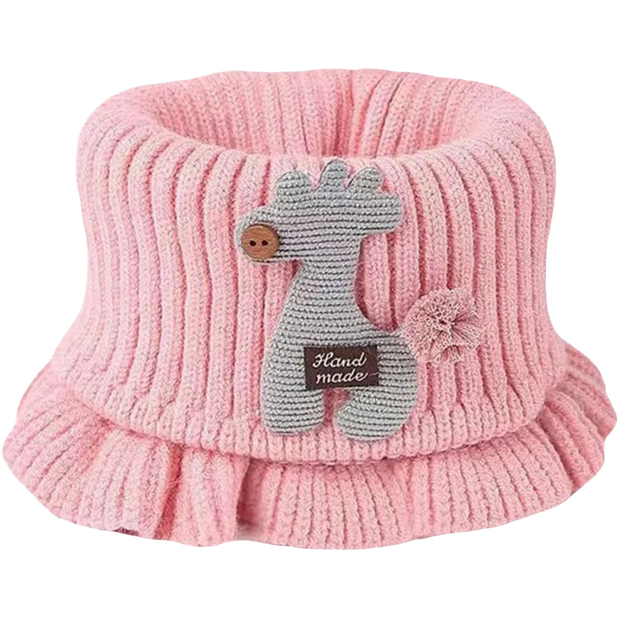 1PC Neck Warmer Scarf Scarf Autumn And Winter Deer Cartoon Neck Cute Versatile Winter Baby Thickened And Warm Gaiter