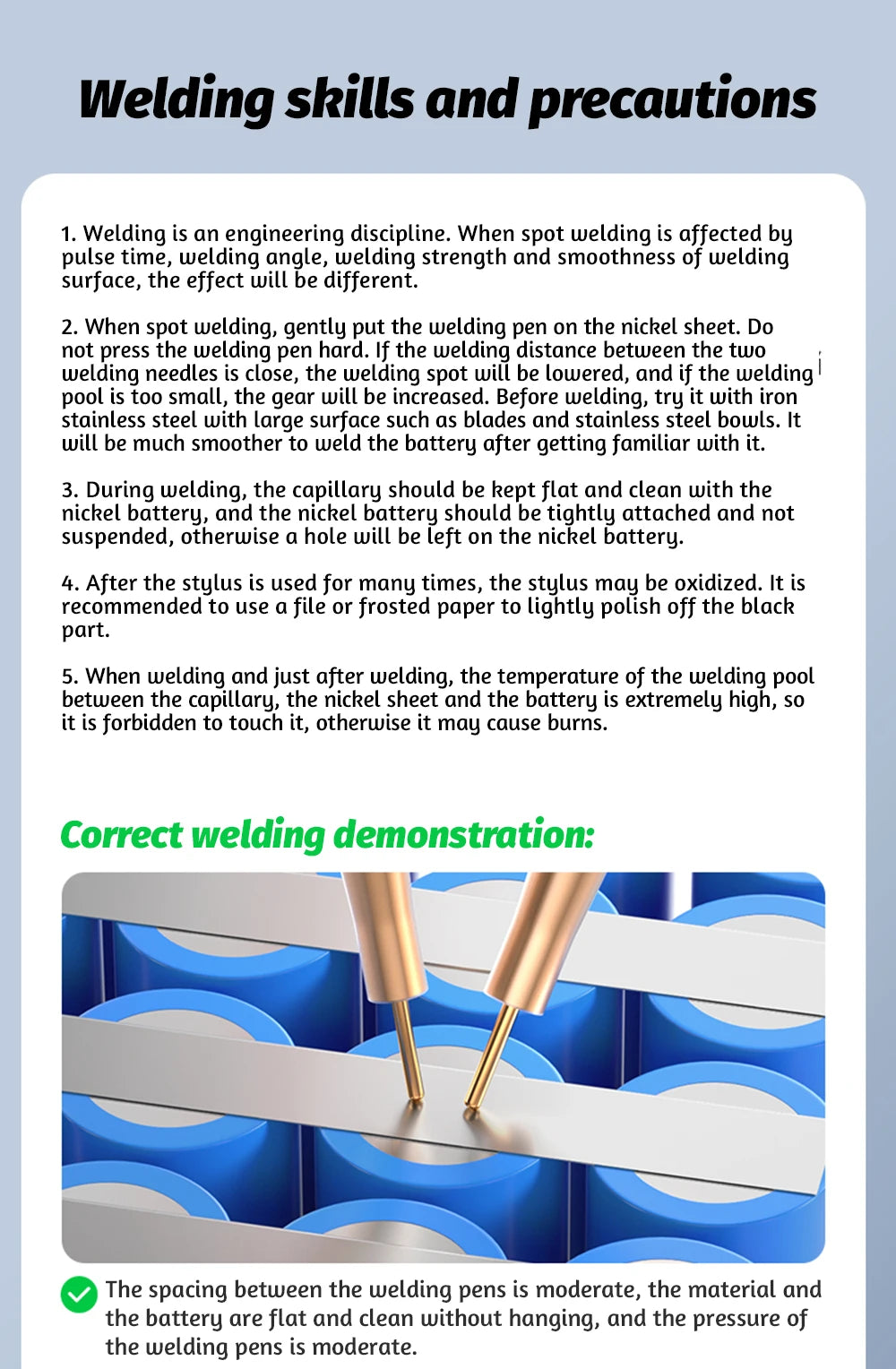 Docreate Color screen portable handheld small spot welder 18650 mobile phone lithium battery nickel plate collision welding