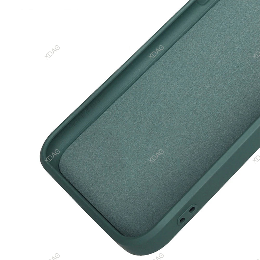 Original Phone Case for Samsung Galaxy M35 5G 6.6" SM-M356B SM-M356B/DS Soft Simple Liquid Silicone Camera Protection Back Cover