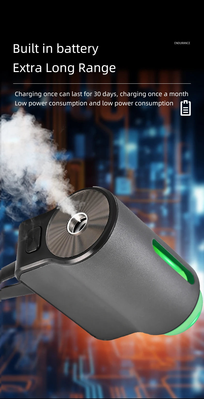 Smart Car Air Aromatherapy Diffuser Fragrance Car Air Fresheners With Three Adjustable Humidifier Essential Oil Diffuser