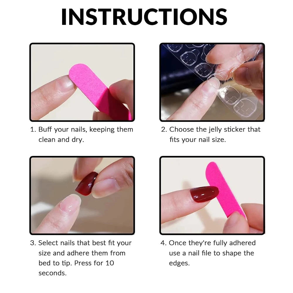 24PCS Short Square Pink Toe Nails Fake Toe Nails Press On Toe Nails French Fake Toe Nails With White Edge Nails