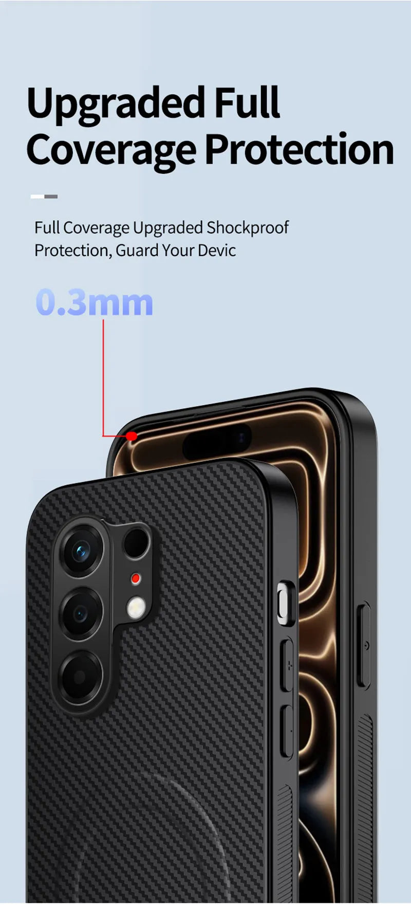 For Tecno Camon 50 40 Pro Plus Case Carbon Fiber Texture Magnetic Bracket PC Cover For Tecno Camon 40C Shockproof Bumper Funda