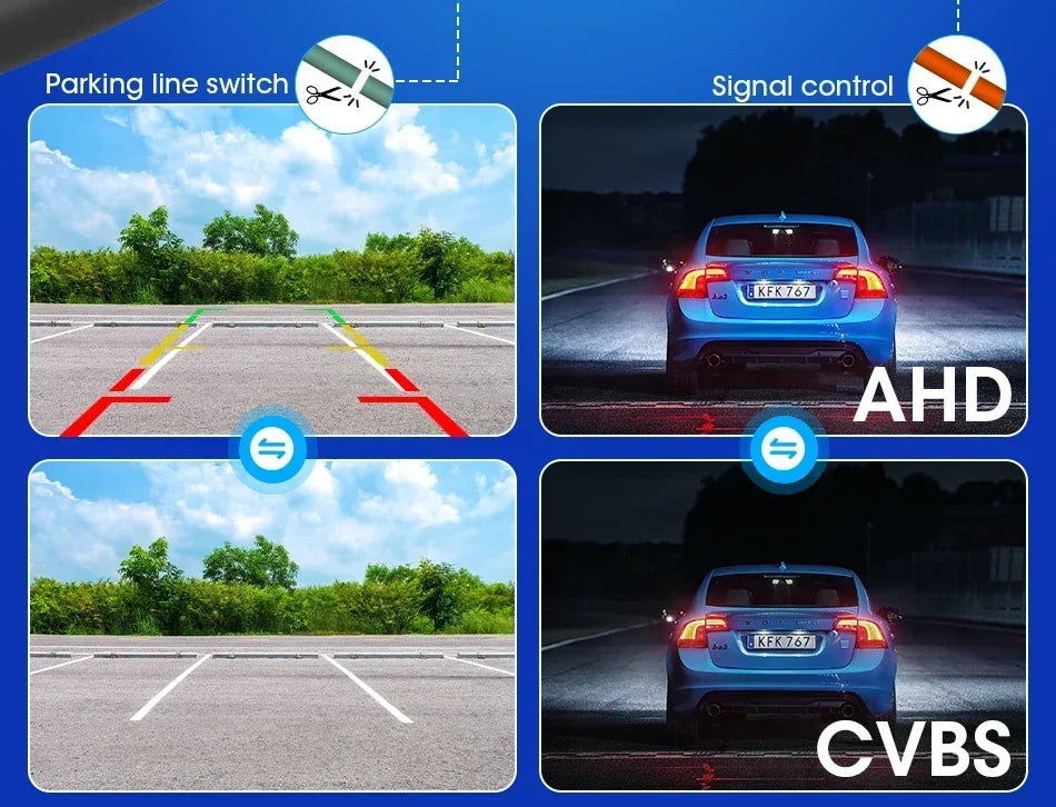 175 Degree Car Rear View Camera AHD 1080P Backup Reverse Parking For Opel Astra H J Corsa D Meriva A Vectra C Zafira Insignia