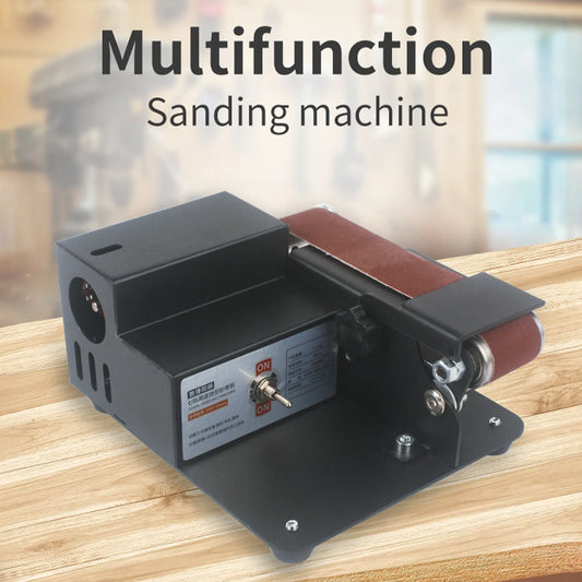 Electric Belt Sander Grinder Multifunctional DIY Polishing Grinding Cutter Edges Sharpener Mini Machine Knife sharpener