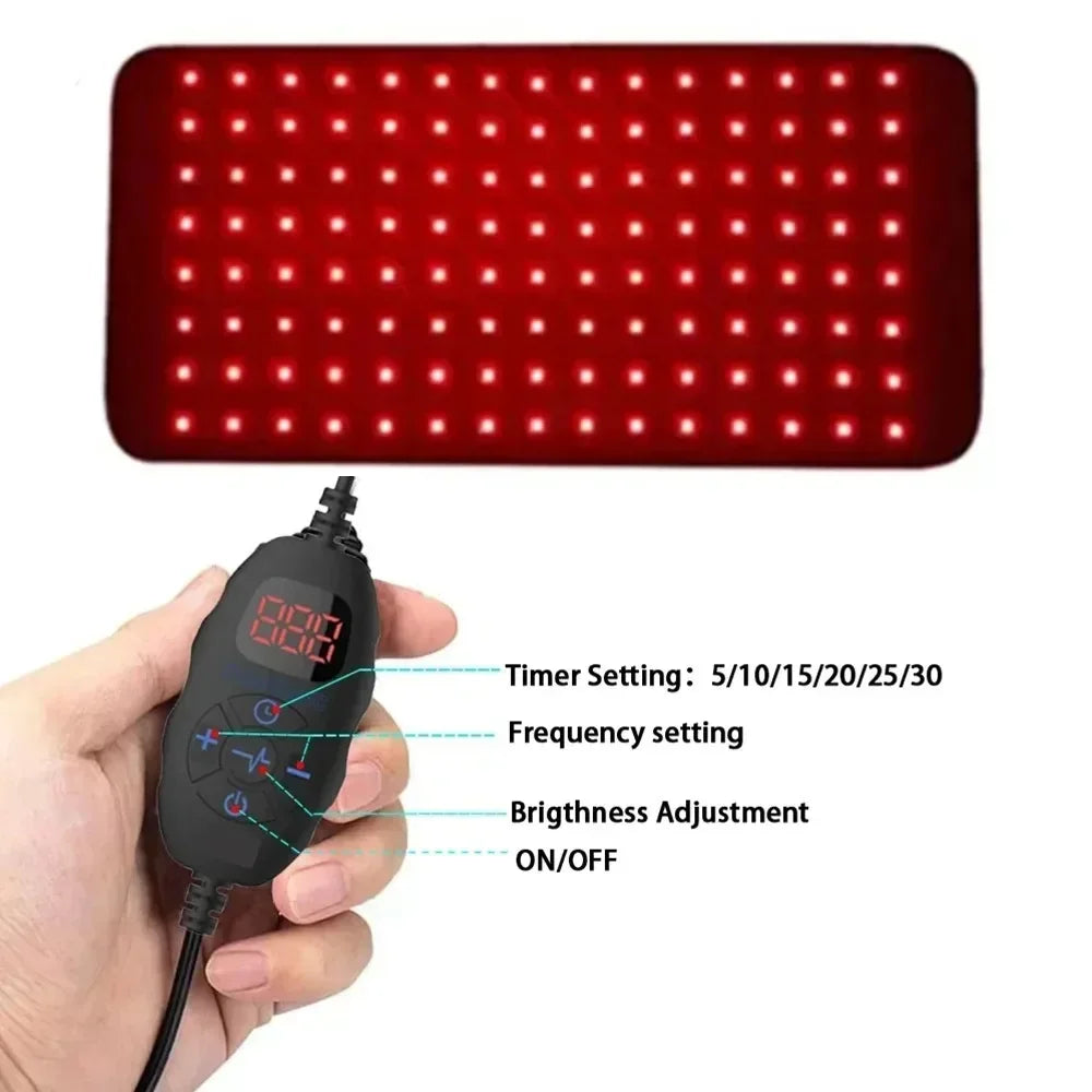 Wholesale LED Red Light Therapy Belt 660&850 nm Infrared Light Therapy Pad for Deep Therapy for Body Joint Muscle Pain Relief