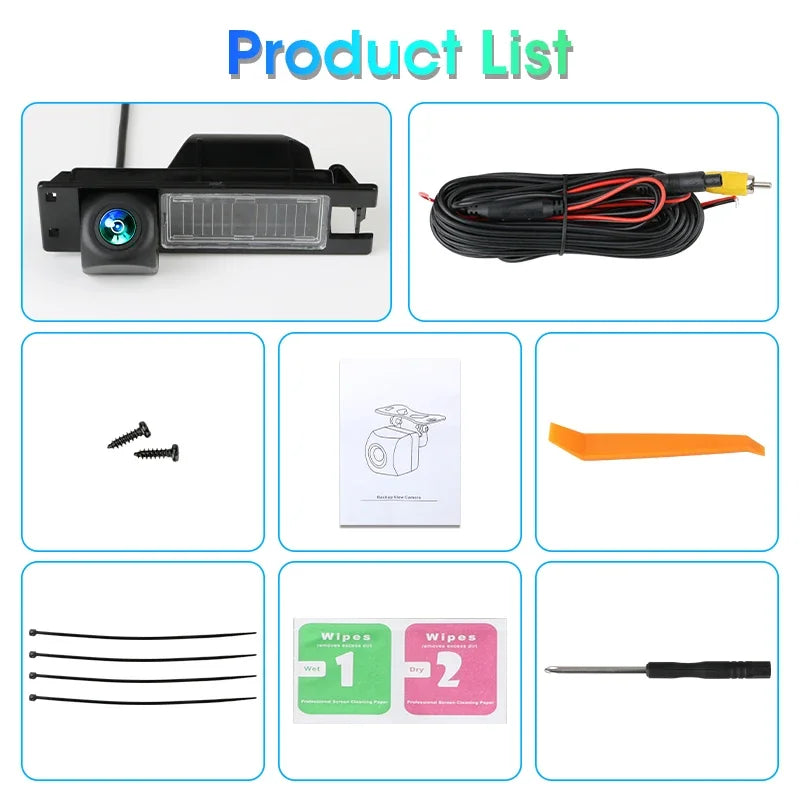 175 Degree Car Rear View Camera AHD 1080P Backup Reverse Parking For Opel Astra H J Corsa D Meriva A Vectra C Zafira Insignia