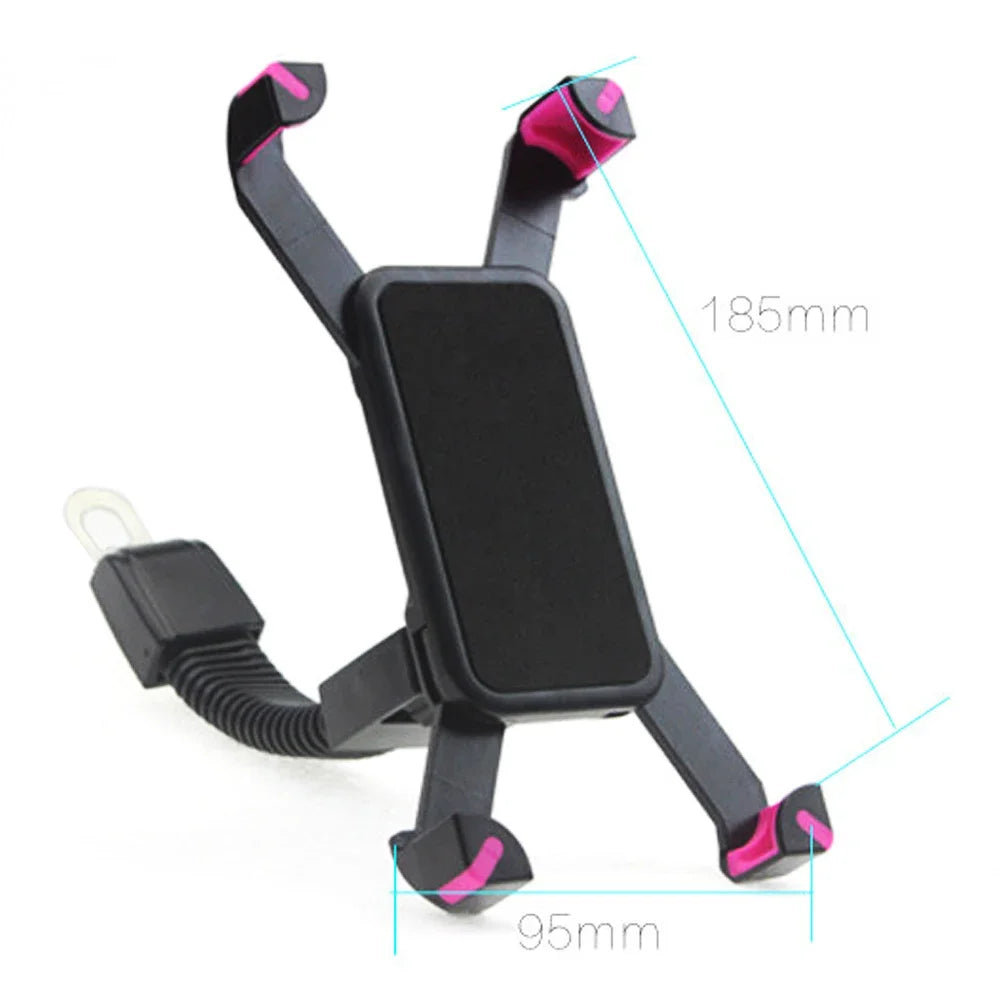 Motorcycle mobile phone stand Support motorcycle rearview mirror stand Mount motorcycle waterproof bag accessories mobile phone