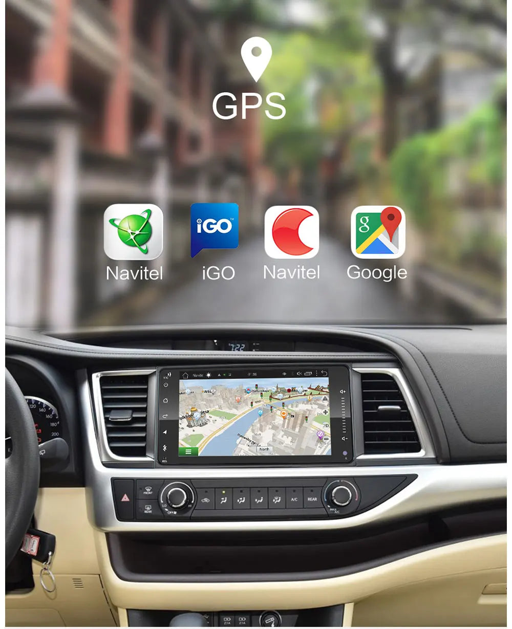 2 din android 10 Universal Car Multimedia Radio Player CarPlay 2Din Stereo For Toyota VIOS CROWN CAMRY HIACE PREVIA COROLLA RAV4