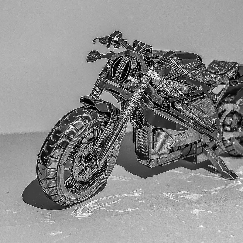 motorbike 3D Metal Puzzle DIY Model Making Kit Adult Toy Birthday Gift