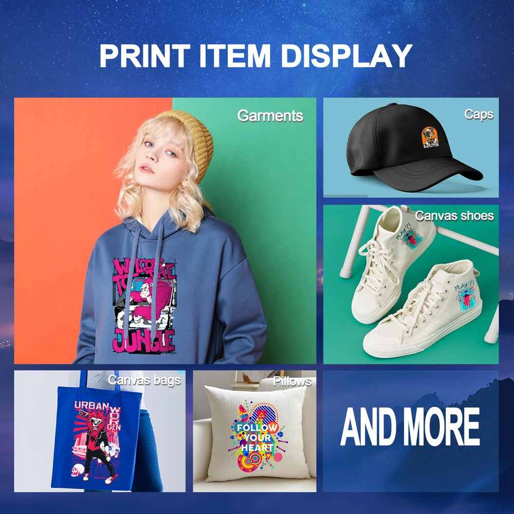 impresora dtf A3 A4 For Epson XP600 DTF Printer DTF transfer printer Directly To Film tshirt printing machine L8058 DTF Printer