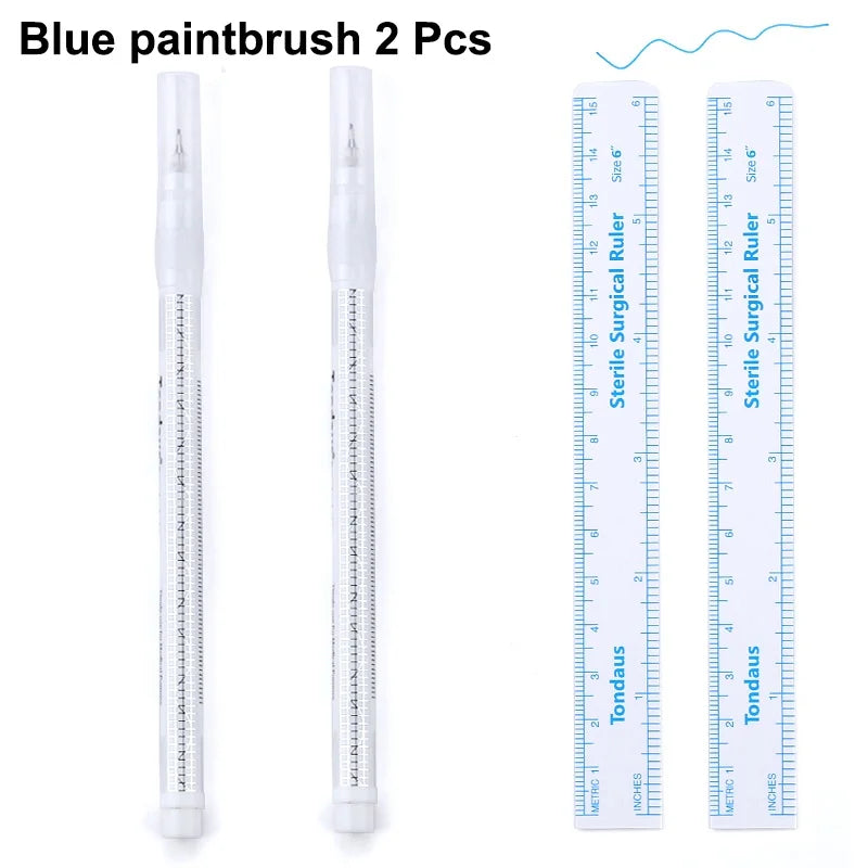 5/3/1pcs Skin Marker Pen Sterile Eyelash Extension Tool Fixed Point Marker Pen Skin Positioning Marker Tattoo Lashes Accessories