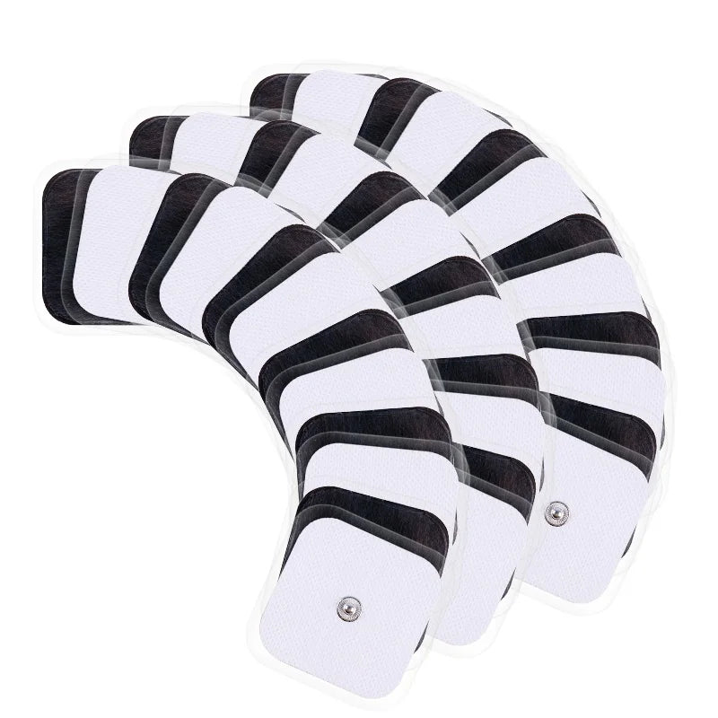 100/50PCS Electrode Pads Gel Patch For TENS Pulse Physiotherapy Massager Slimming Nerve EMS Muscle Stimulator Electrode Stickers