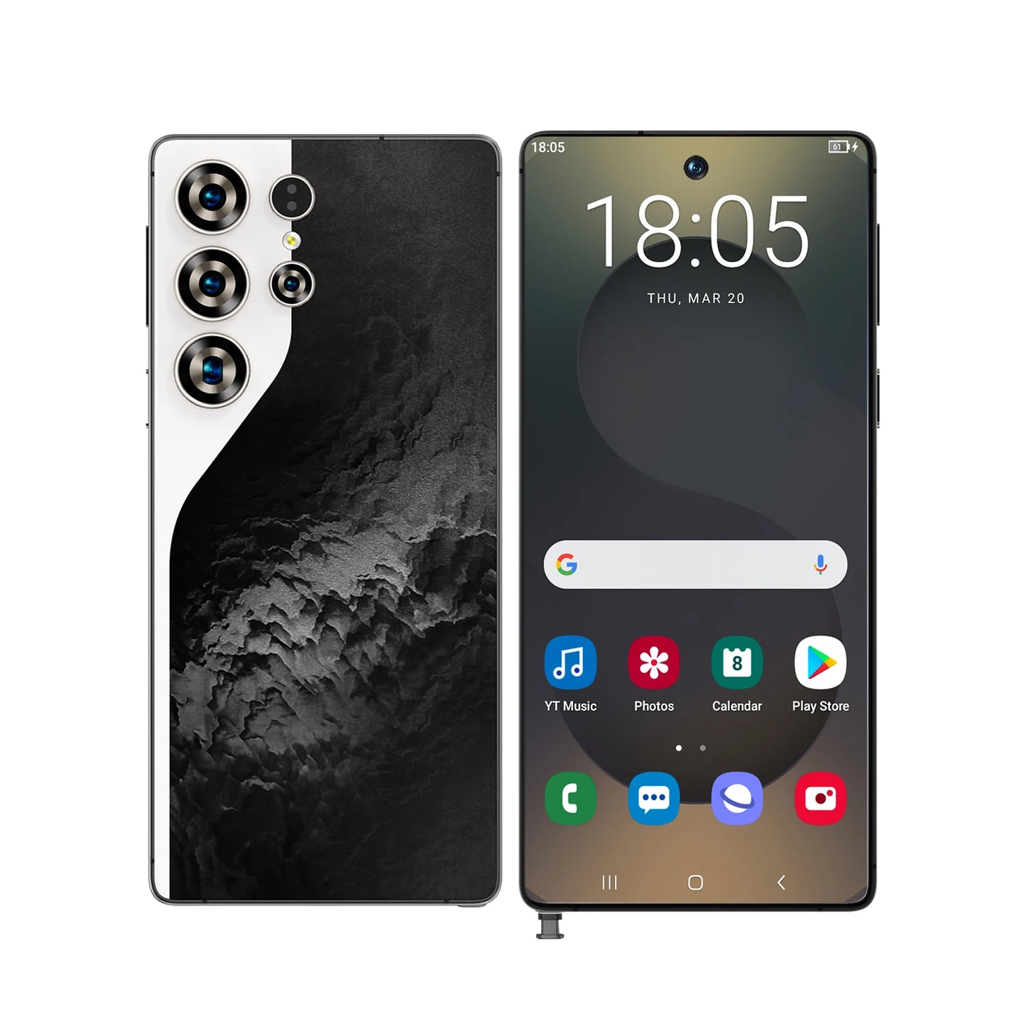 HOT 2025 new S25 Ultra original intelligent 5G dual card dual standby Android 15 system global version phones 8000mAh battery