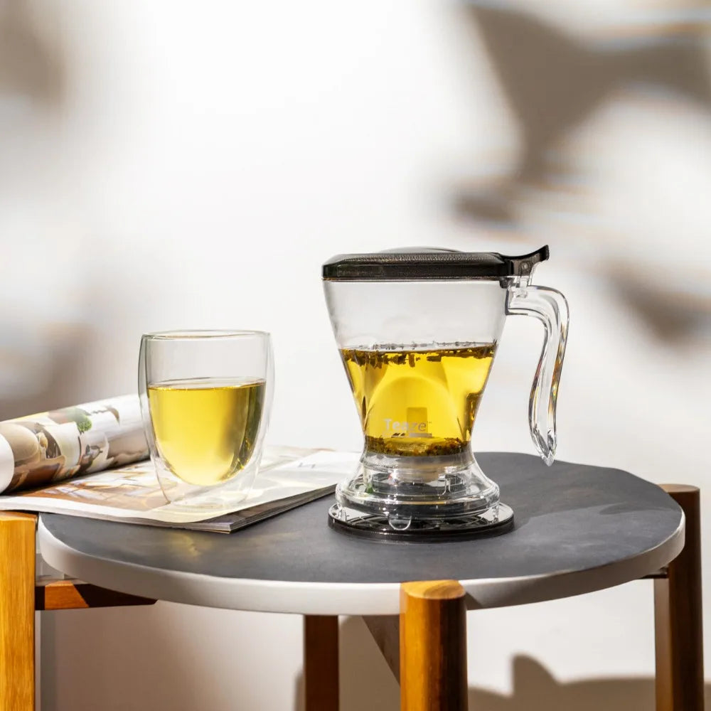 600ML Coffee Dripper,Tea Infuser for Loose Leaf Tea,Hand Brew Drip Coffee Machine,Large Filter Holder,Drinkwareespr Espresso