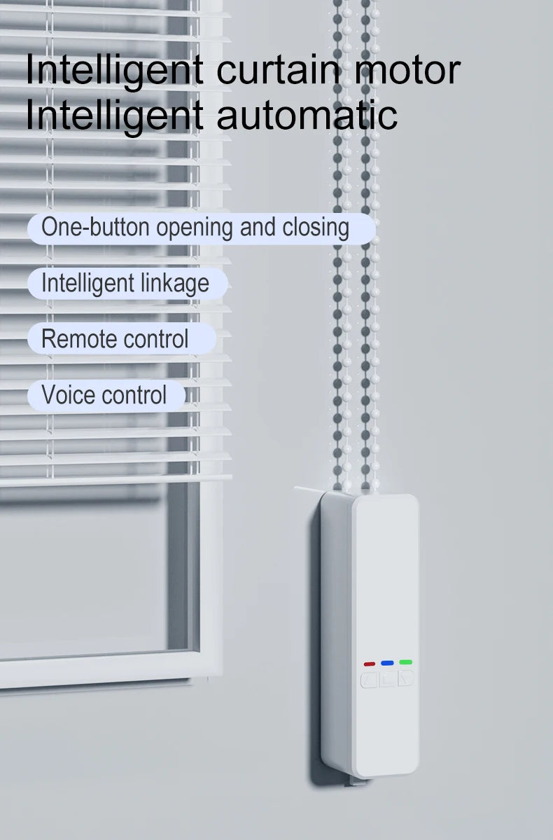 KEMEK Tuya Smart Wifi Blinds Motor Automatic Electric Roller Shade Controller App Control Works with Alexa Google Assistant