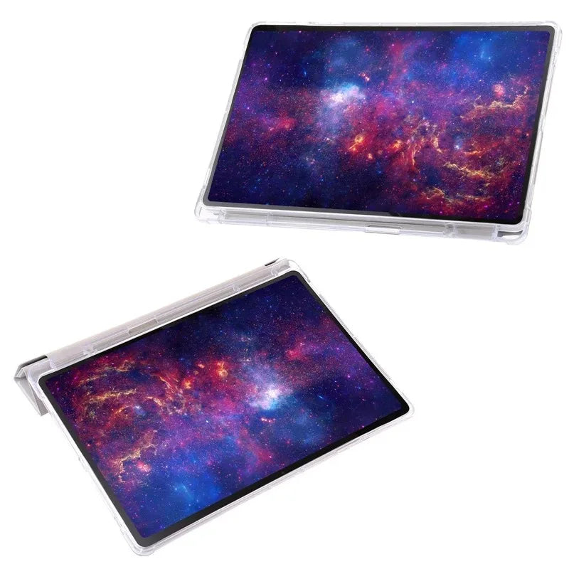 For Samsung Tab S10 Lite S11 S9 S10 FE S7 S8 Plus S9 FE S7 FE A11 + A9 Plus Lite 8.7 S6 Lite S10 FE Plus 13.1 Smart Cover Case
