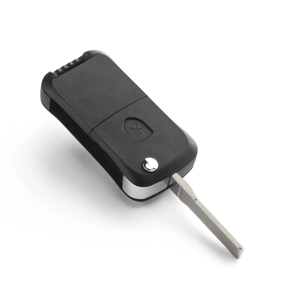 KEYYOU NEW 1PCS For Porsche Cayenne GTS 2004 2005 2006 2007 2008 2009 2010 2011 Shell Folding Car Key Case 2/3 Buttons