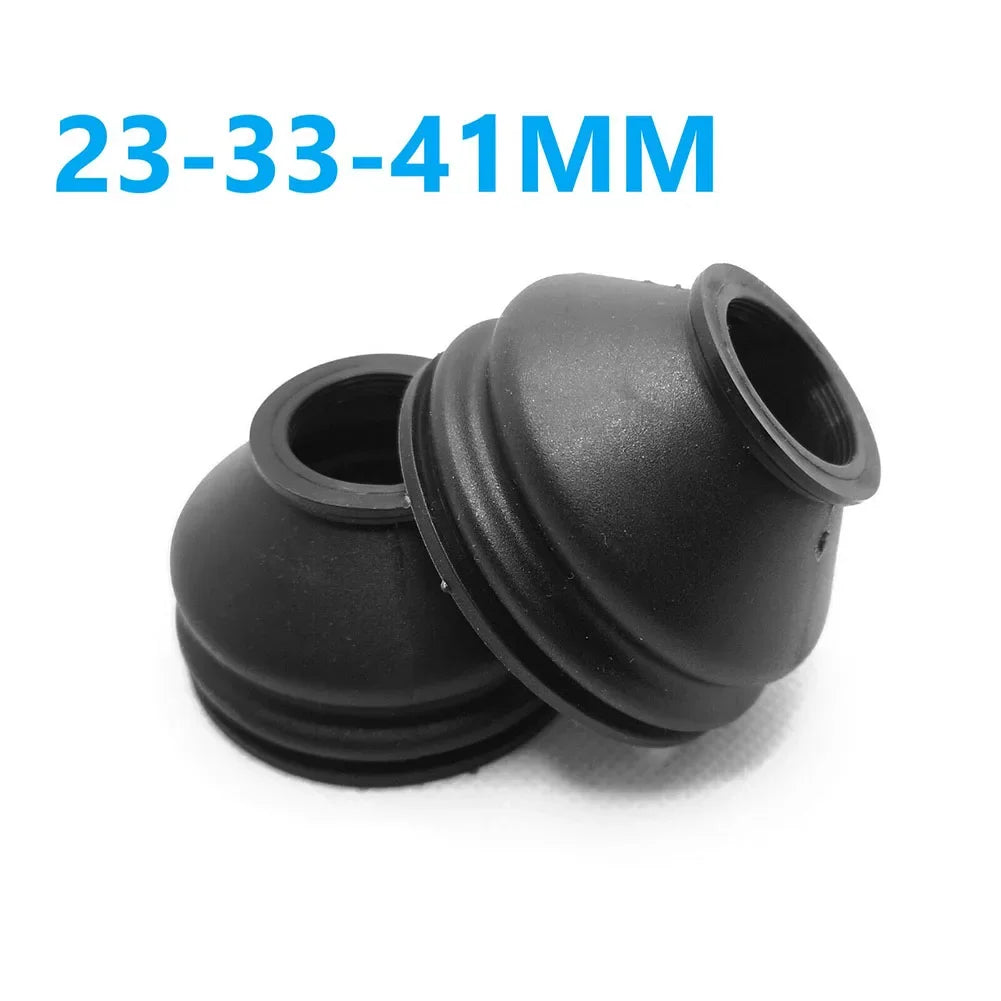 2Pcs Universal Tie Rod End And Ball Joint Dust Silicone Boots Cover 2288 23*33*41MM Clip-On Black  Ball Joints Accessories