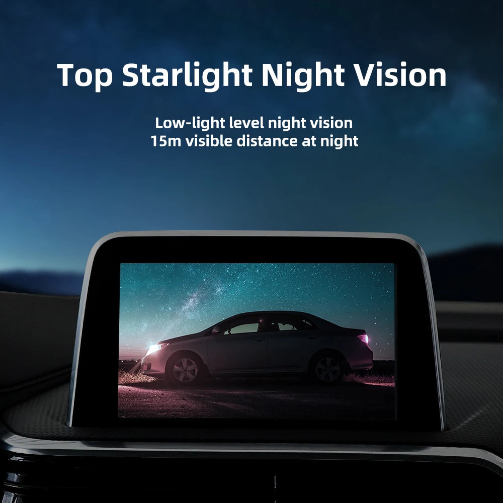 360 Degree Parking CVBS CCD Car Rear View Camera Night Vision 12V IP68 Waterproof 170 Degree Fish Eye Lens HD Vehicle Backup