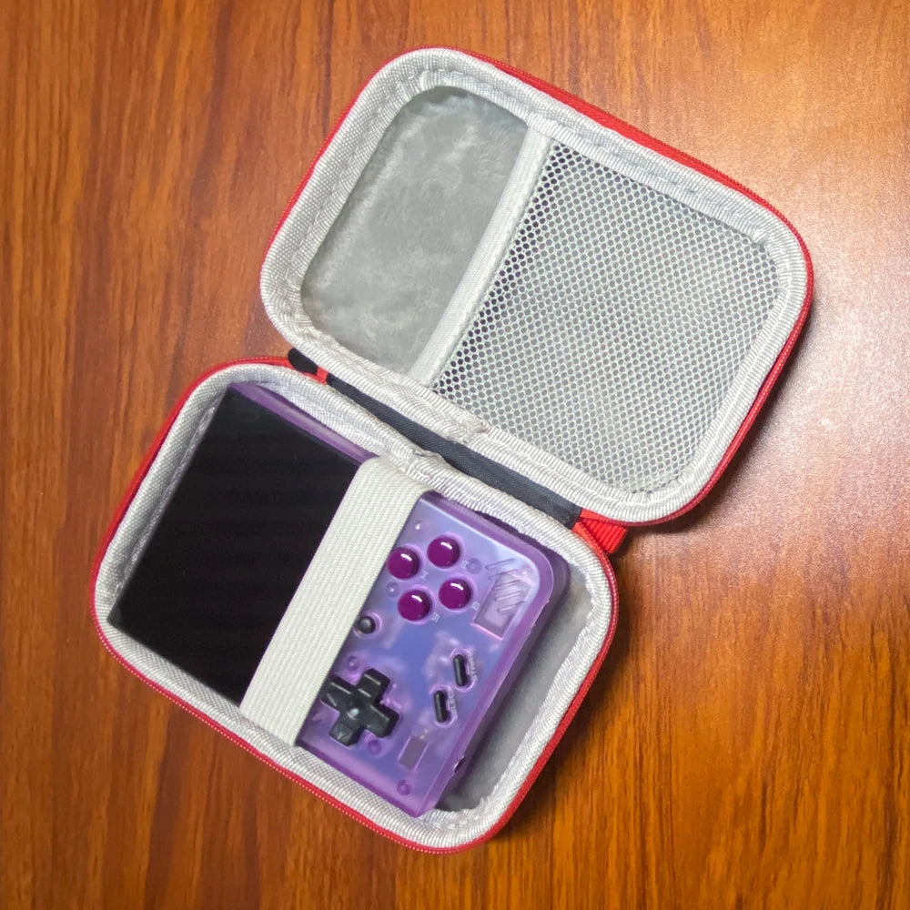 Protect Game Storage Case for Miyoo Mini Plus R36S R35S Portable Storage Console Bag Carry Case for Anbernic RG35XX XU10