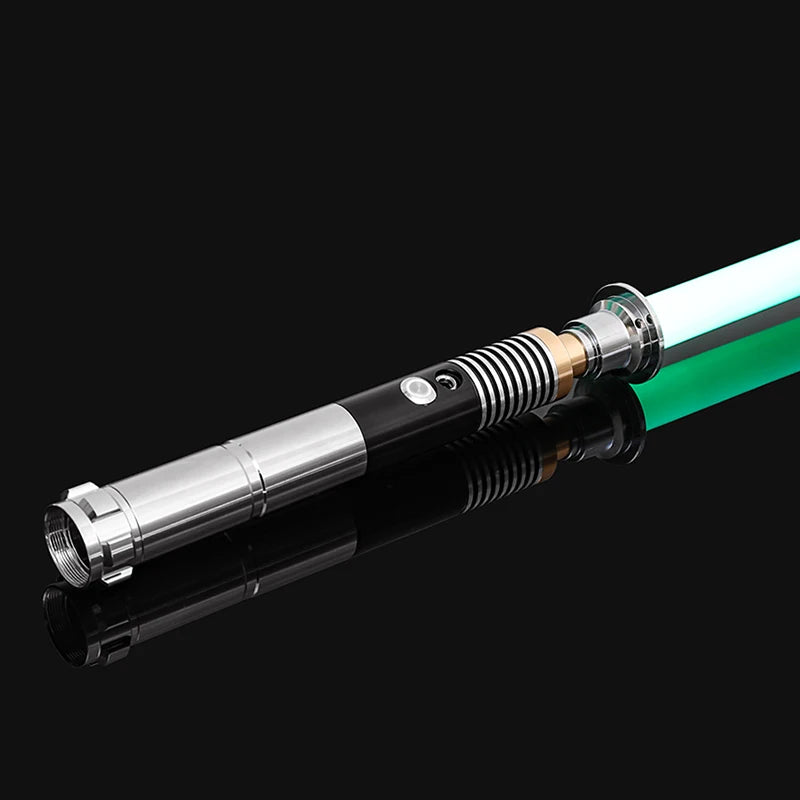 RGB Metal lightsaber 16 Color laser sword toy rave cosplay Flashing Weapon With Hitting Sound Effect FX Duel Lightsaber