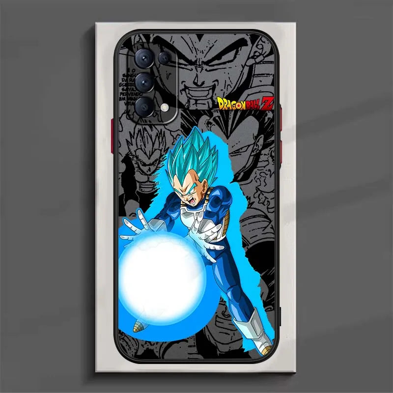 Anime D-Dragon Ball Popular For OPPO Find X3 X5 Lite Pro A98 A94 A93 A79 A76 A58 A57 5G Frosted Translucent Phone Case