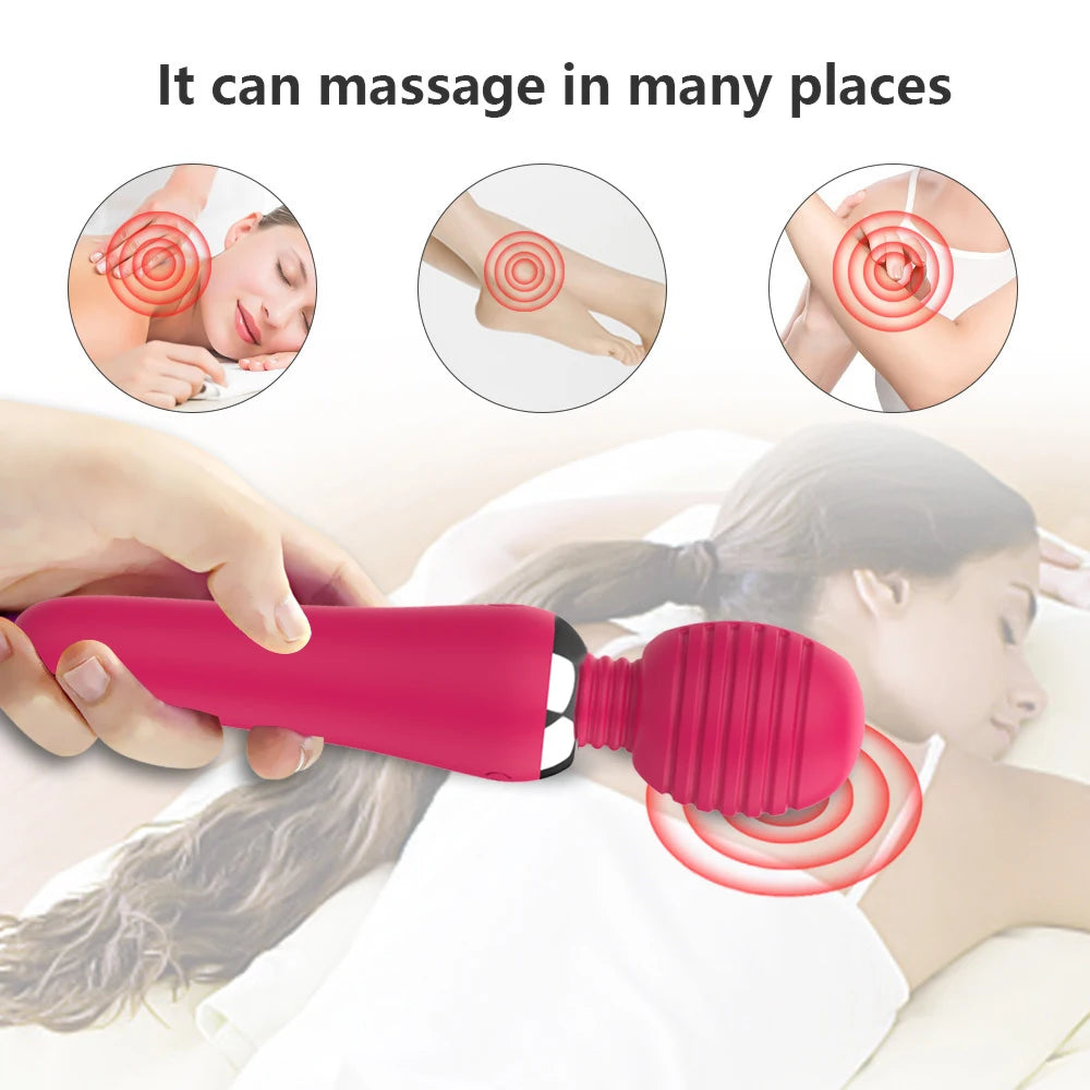 10 Speeds Powerful AV Vibrator Magic Wand Sex Toys for Women G spot Massager Clitoris Stimulator Adult Female Sex Erotic Product