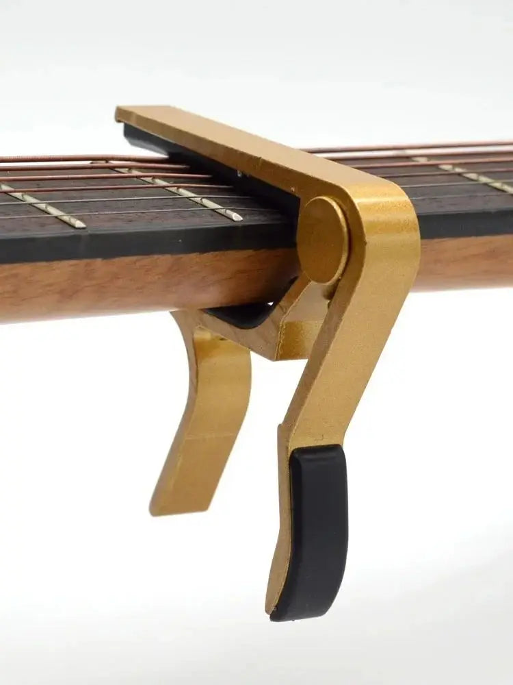 High Quality Aluminium Alloy Guitar Capo Guitar Accessories Quick Change Clamp Key Acoustic Classic Tone Adjusting Guitar Parts