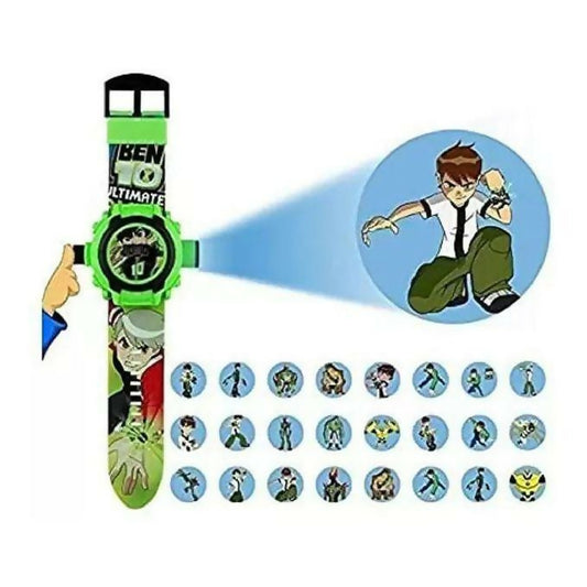 Ben10 Digital Omniverse Wonderful Watch Kids Gift Projector with 24 Photos