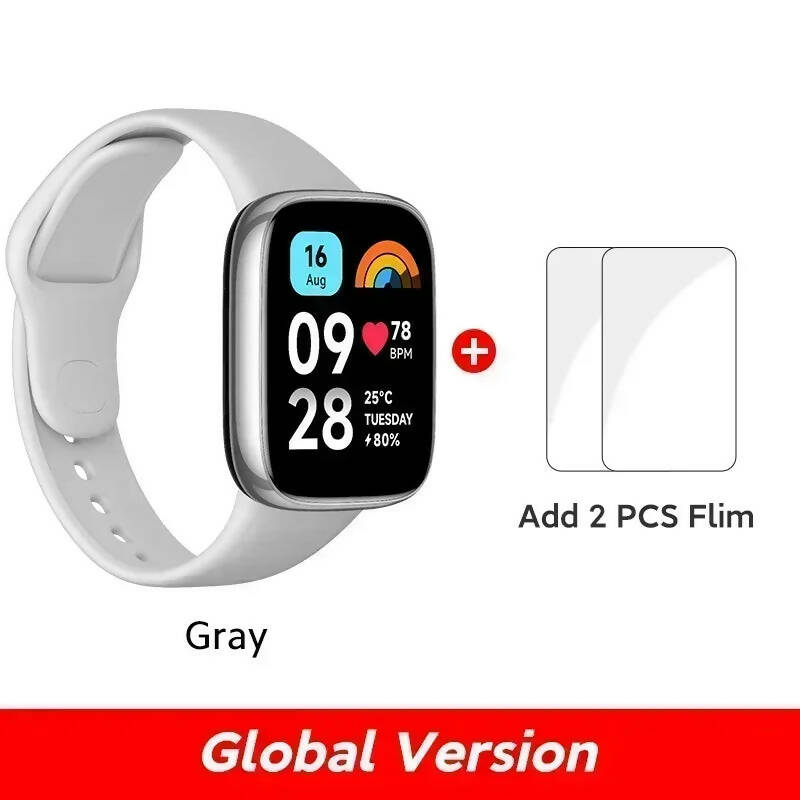 [World Premiere] Xiaomi Redmi Watch 3 Active 1.83'' LCD Display Blood Oxygen Heart Rate Bluetooth Voice Call 100+ Sport Modes