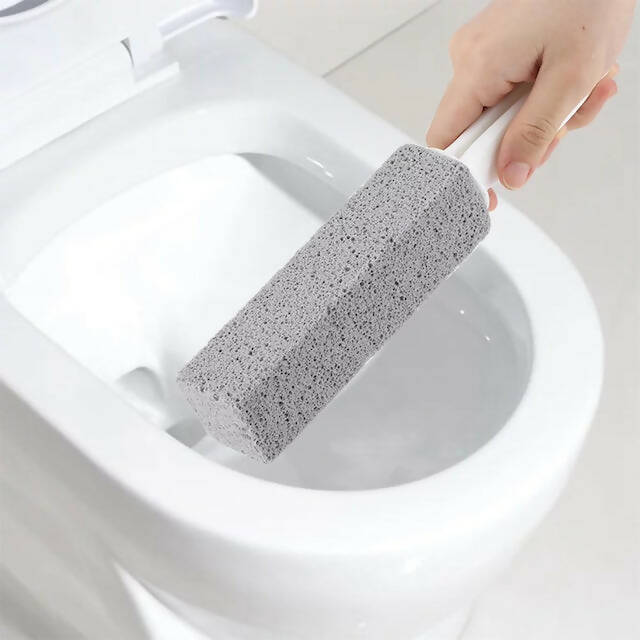 Pumice Stone Toilet Scrabber for Tough Stains, Removes Limescale