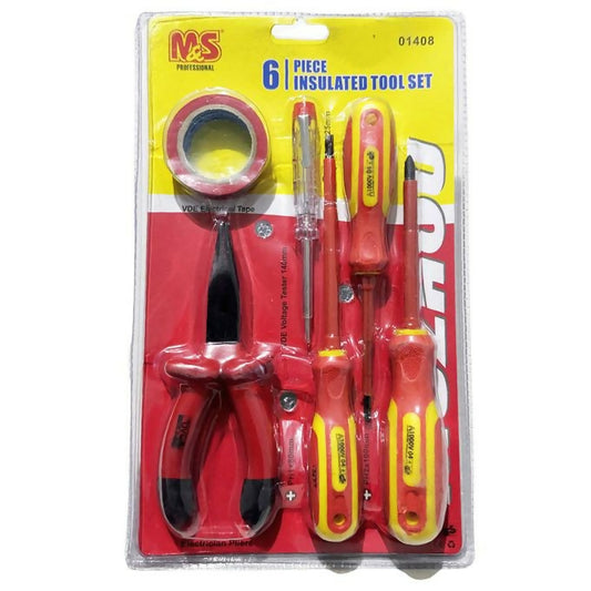 M&S Professional 6 Piece Insulated Tool Set Home