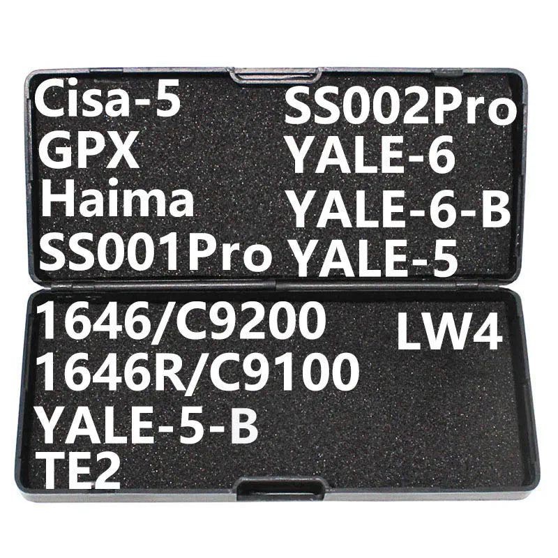 Lishi HU66 Decoder 2 in 1 Lishi tool HU100 HU83 HU92 HU100R HON66 SIP22 HU101 For VW,FORD, BMW Locksmith Tools 2-in-1 Lishi