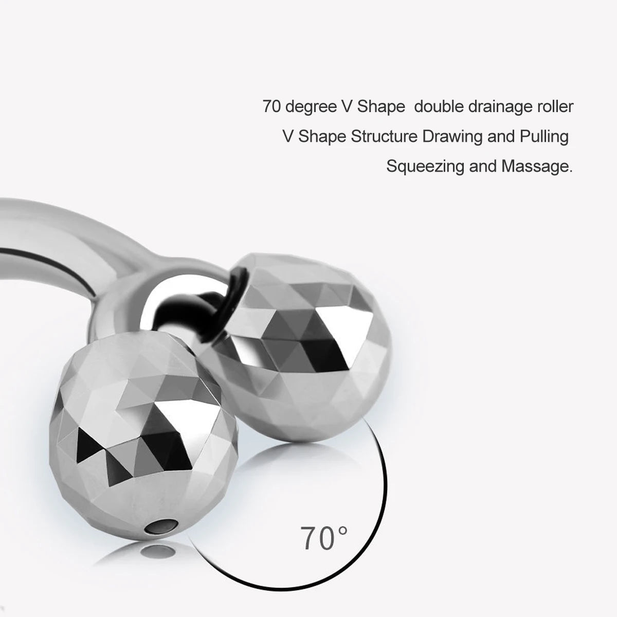 Face Massager Facial Lifting 3D Roller Body Slimming Massager Tool Y Shape Massagers Skin Care Tools Neck Massager 360 Rotate