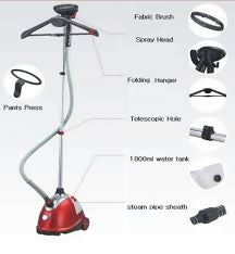 Telescopic ironing / garment steamer machine