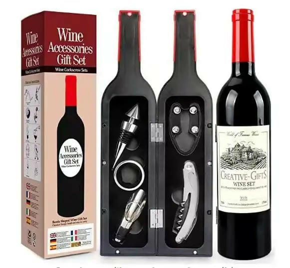 5pcs bottle-shaped wine opener