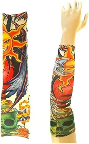 Fashion 3D Tattoo Printed Arm Sleeve