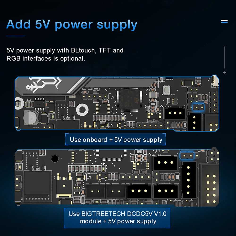 BIGTREETECH 3D Printer Motherboard SKR Mini E3 V3.0 + TFT35 E3 V3.0 Screen Onboard TMC2209 for Ender 3 Pro CR10 3d Control Board