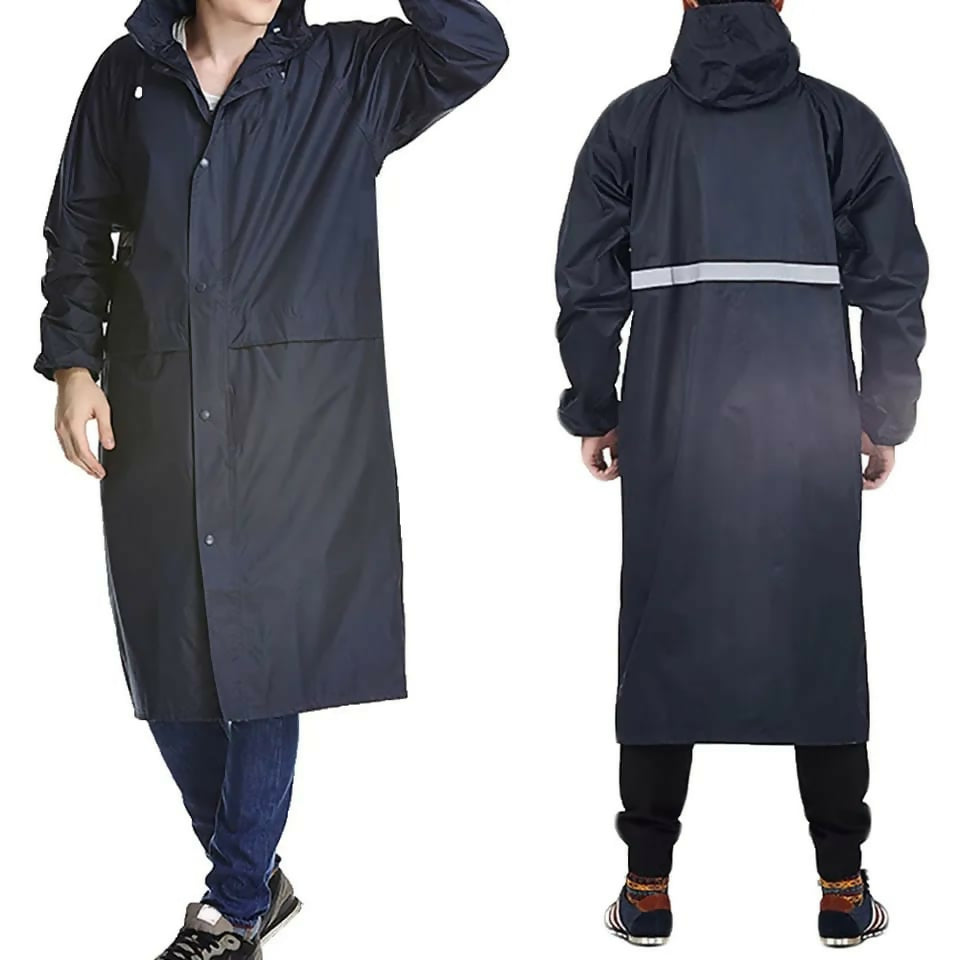 Adult raincoat with cap