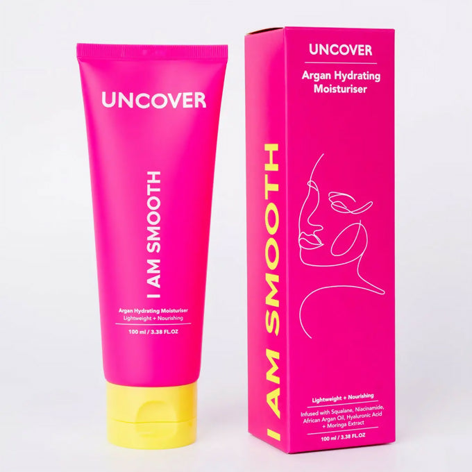 Uncover Hydrate and Protect Duo - Argan Hydrating Moisturizer 100ml + Aloe Invisible Sunscreen 80ml