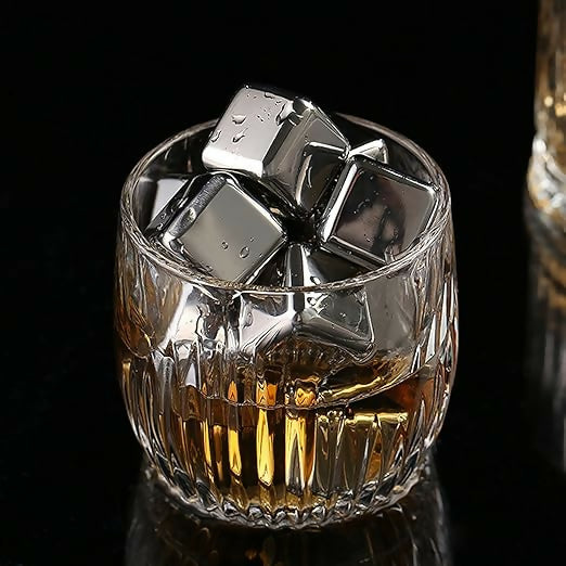 S/Steel Ice Cube Set