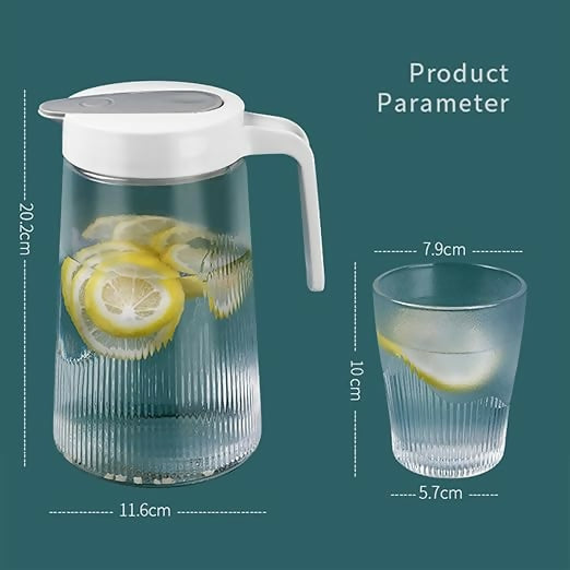 Jug Set 1300ml + 4 Glasses