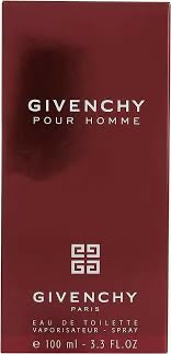 Givenchy pour homme red hotsell