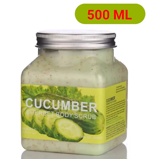 Wokali Cucumber Sherbet Body Scrub-500ml