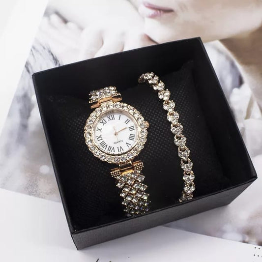 New fashion Ladies luxury watch Women crystal diamond watch Original watch gift