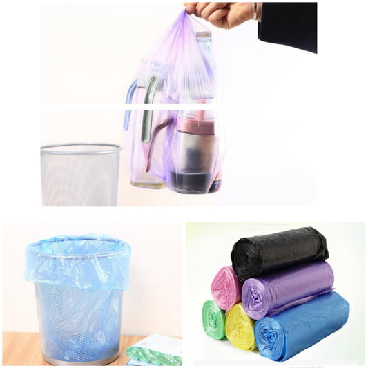 Trash Bags 100 pcs, Household Disposable Trash Garbage Bags Household Disposable Trash, Plastic Garbage Bag