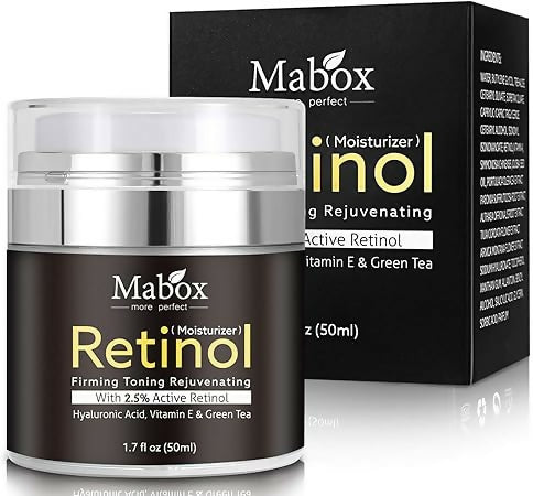 Mabox Retinol Cream Vitamin E Face Serum