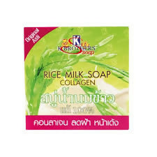 K Brothers Rice Milk Collagen Soap 120g